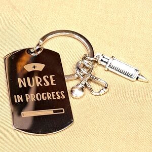 🙃6/$10 Nurse Keychain